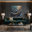 Art mural sur toile gris-3820868
