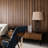 Abstract O Shaped Matte Black Metal Base Table Lamp (Set Of 2)
