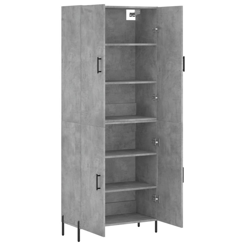 Archbald 69.5cm Sideboard, Concrete Grey