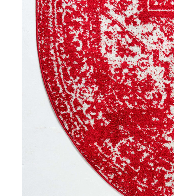Endesha Oriental Indoor Rug, Oval 5' x 8'