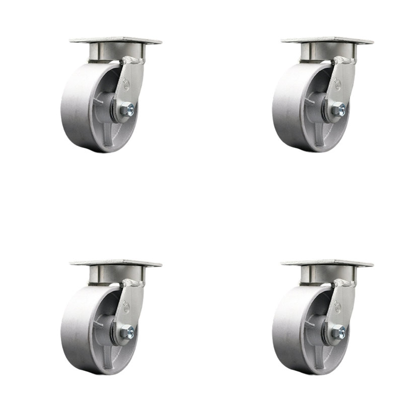 Plateau de roulettes semi pivotant Kingpinless
