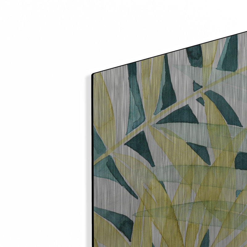 «Sunlit Palms II» par Grace Popp, H 36 po x l 36 po