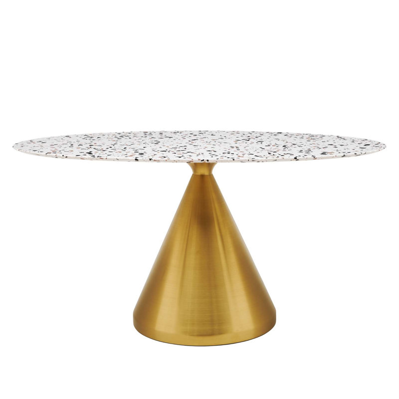 Modway Tupelo 60" Oval Terrazzo Dining Table