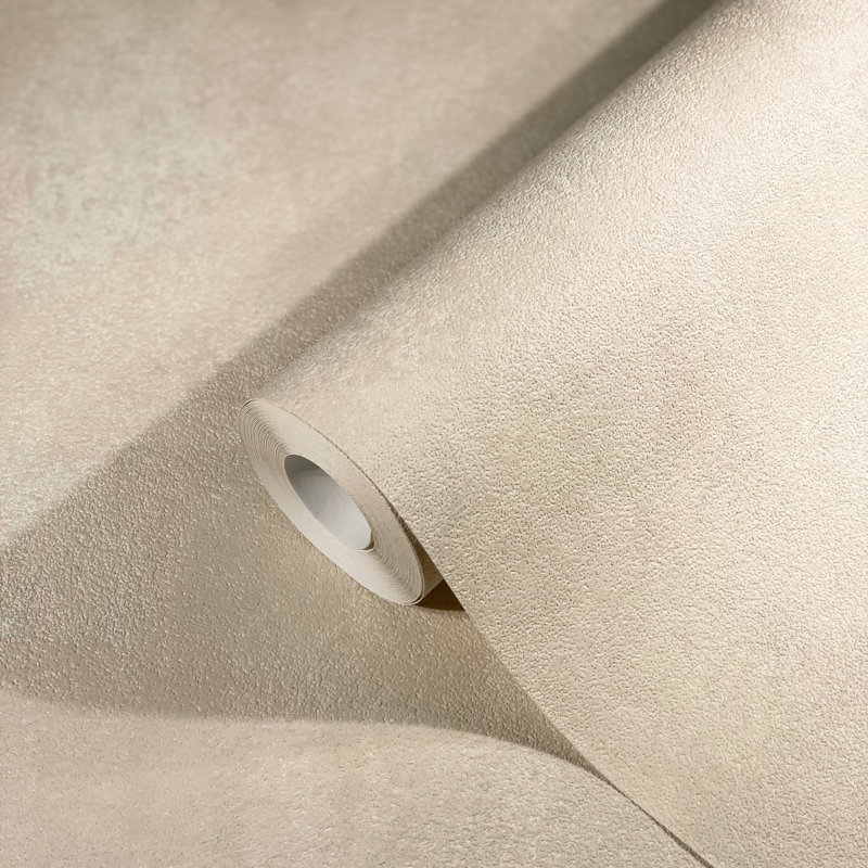 Norbie Industrial Effects Glass Stone Marble Wash Wallpaper Roll 10.05m x 53cm, Beige