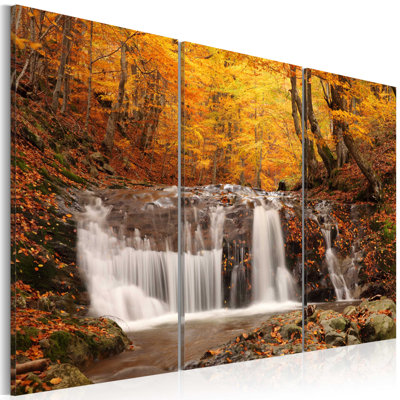 3 Piece No Frame Print on Canvas
