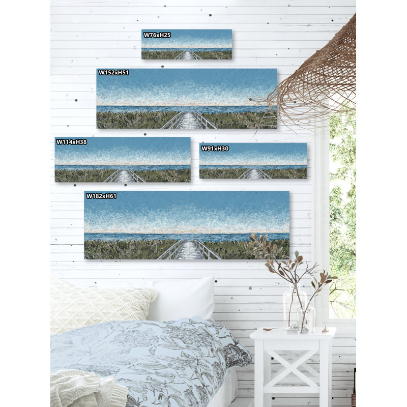 Vacation Mode 1 Piece Wrapped Canvas Painting, 51cm H x 152cm W