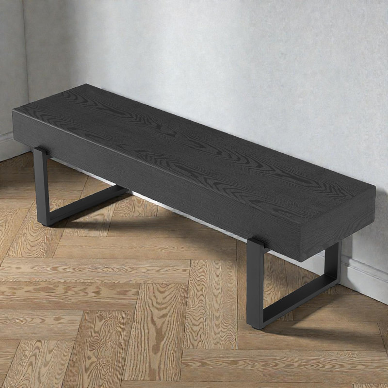 Banc en bois, Black