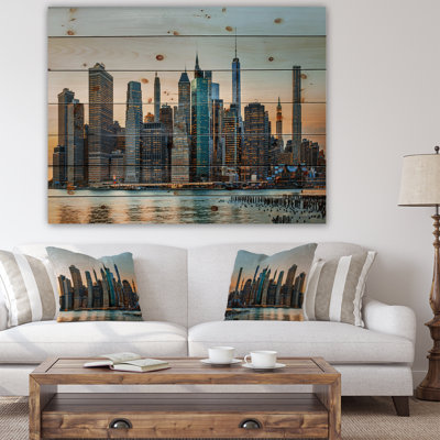 New York City Skylinen - photographie