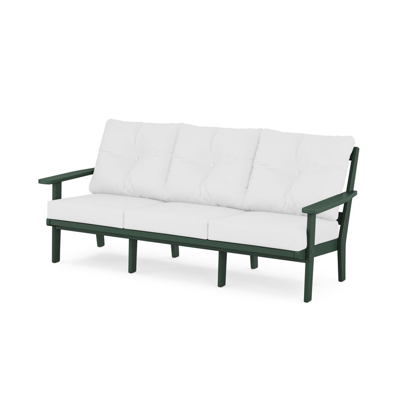 Oxford Deep Seating Sofa, Sand, Granite