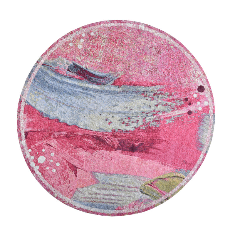 Teppich Cosima in Rosa, Round 160cm
