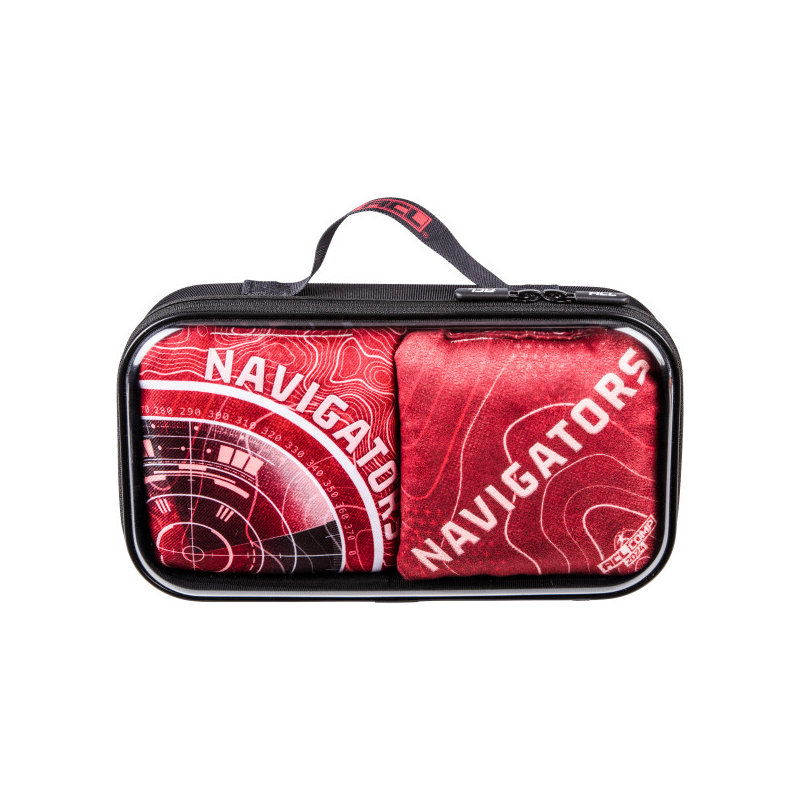Ensemble de 4 sacs de cornhole American Cornhole, Rouge