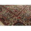 Tapis soyeux en laine nouée à la main 6 x 9 po