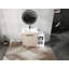 Meuble-lavabo autoportant de 42 po avec lavabo en céramique et armoires de rangement, porte à fermeture en douceur, armoire combinée 02430 + 0312, ensemble KD-126528547-126528541