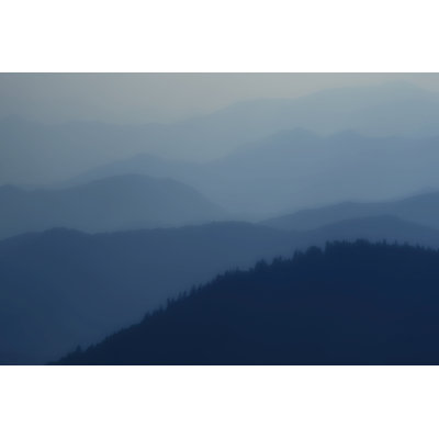 Blue Layers by Danny Head - Wrapped Canvas Print