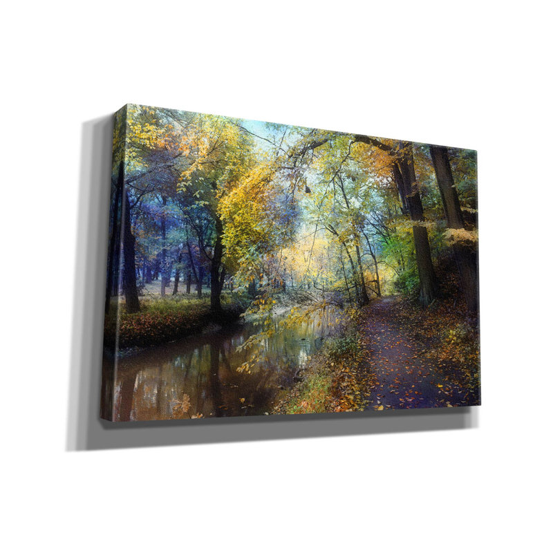 Epic Graffiti «Autumn Walk» par John Rivera, H 18 po x l 26 po x P 0,75 po