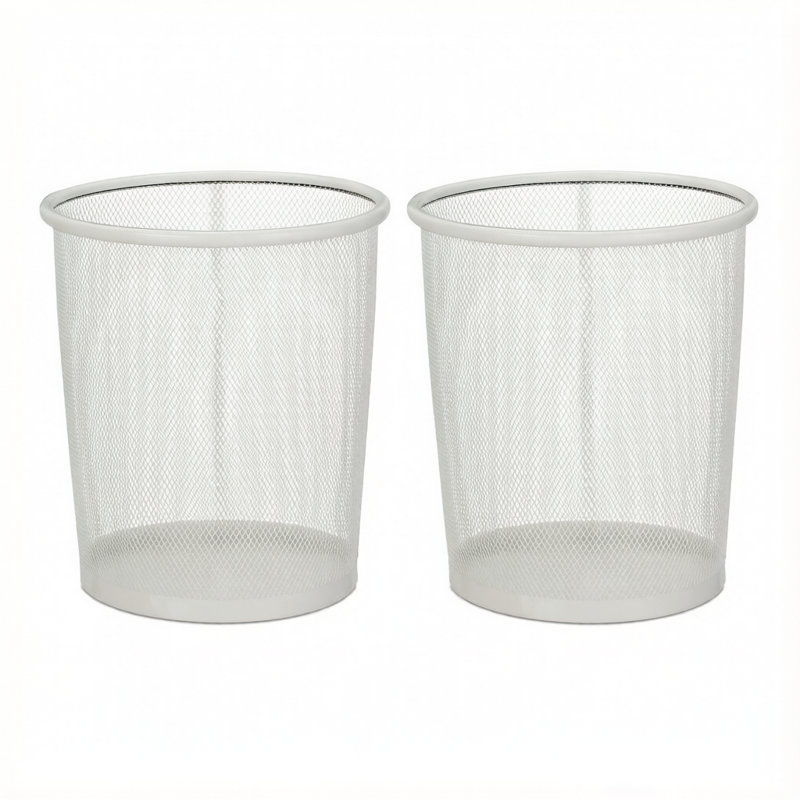 Canastota Steel Waste Bin, 8 L