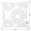 Indoor / Outdoor Abstract Square Cushion-795707615