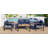 Multi-Person Outdoor Iron Sofa Set With A Table-281652662