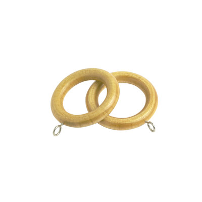 Madalene Wood, Metal 2.54cm Curtain Rings