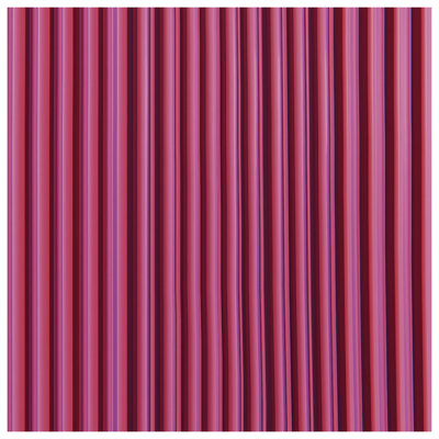 Tapisserie murale rouge à rayures verticales - Décoration murale rayures