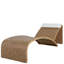 Venice N-Dura Resin Wicker Outdoor Chaise Lounge - Sandalwood, Adjustable-1690385475-1690385470