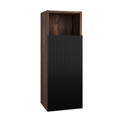 Armoire latérale de salle de bain flottante, armoire de rangement murale pour petit espace, rangement de salle de bain pour la maison