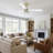 52" Propeller Dimmable LED Ceiling Fan with 3CCT LED Lights and Remote Control