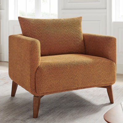 Chaise avec accoudoirs rembourrés 37 po