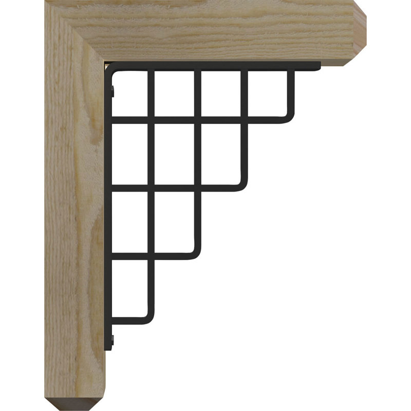Support de fer lisse Douglas Craftsman, sapin Douglas (l 3 1/2 po x P 15 1/2 po x H 18 po), H 18 po x P 15 1/2 po