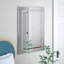 Miroir d'appoint biseauté traditionnel