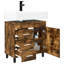 60cm Bathroom Vanity Base Only-1932986730