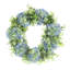 Spring Wreath with Hydrangeas and Budding Flowers