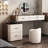 Makeup Vanity with Light mirror,5 drawers,Power Outlet