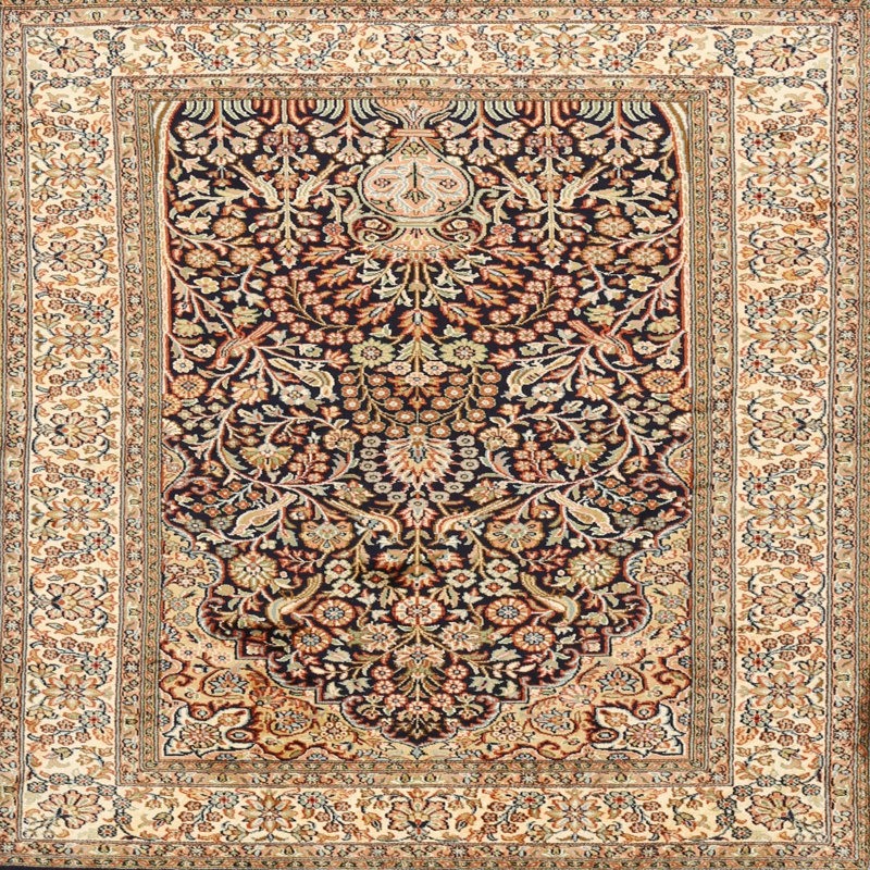 Alishia Oriental Indoor Rug, Round 3'