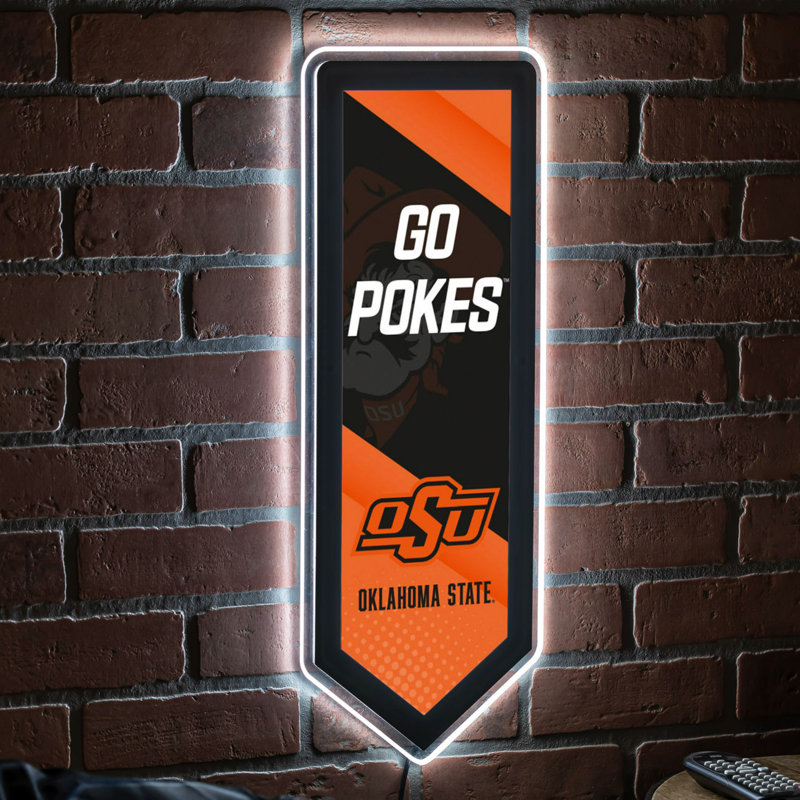 Enseigne murale NCAA Team Pennant, Université d'Oklahoma State