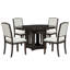 Ensemble repas 5 pièces avec plateau de table extensible-476928942