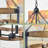 4 - Light Dimmable Drum Chandelier