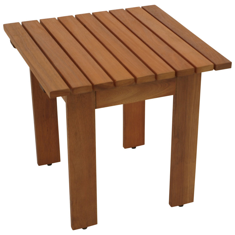 Crume Square Outdoor , 46cm cm W 46cm cm D, Brown
