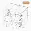 Ensemble de meuble-lavabo simple 36,00 avec plateau Ad Wilson-2023372558