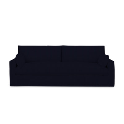 Luna 90"" Square Arm Slipcovered Sofa with Reversible Cushions -  Birch Lane™, 057BD171F2E2462B84CDFA89823D10AF