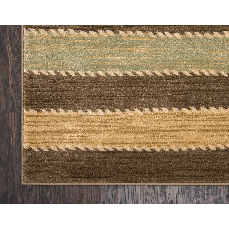 Vassar Striped Indoor Rug, Rectangle 5'1" x 8'