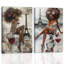 2 Piece Wrapped Canvas Print-20784525