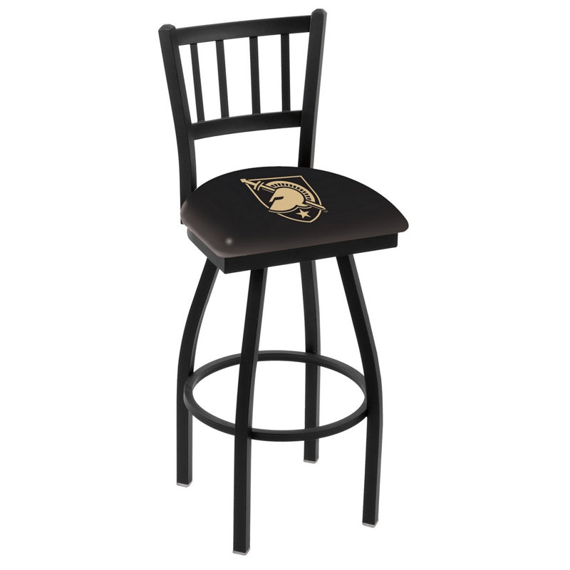 NCAA Swivel 30" Bar Stool, Army Black Knights