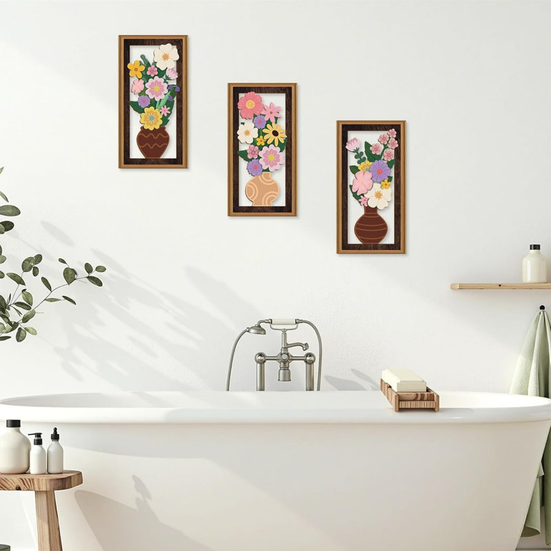 Wall Decor on Wood