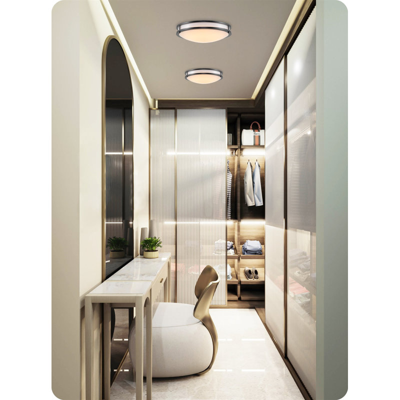 Delfeena Acrylic LED Flush Mount