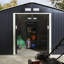 Rowlinson Trentvale Metal Apex Shed-219931956-166298694