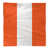 Orange clair / blanc