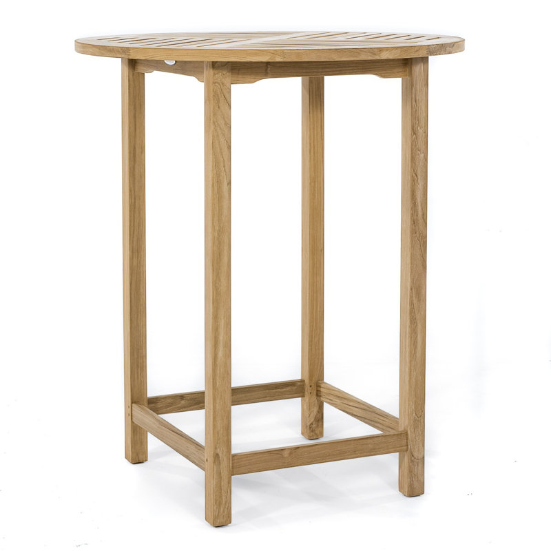 5 Pc Backless Teak Pub Set