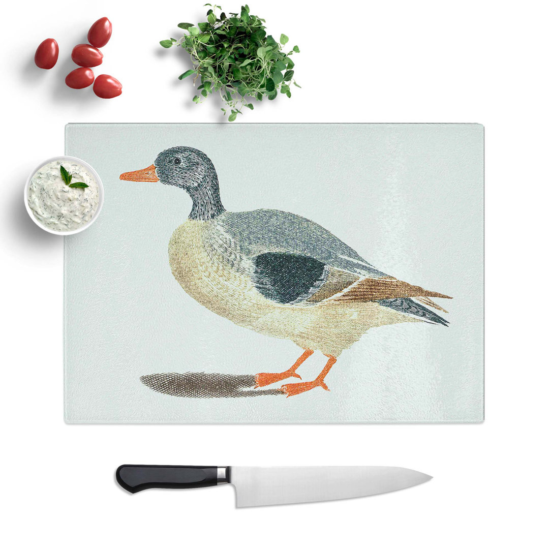 Glass Duck by Johan Teyler Chopping Board