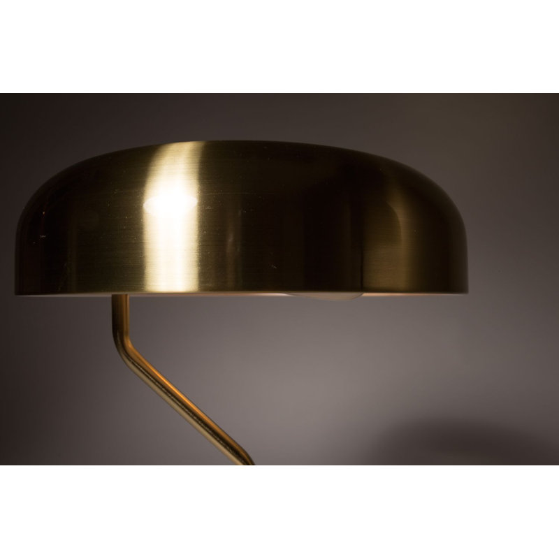 Eclipse Desk Table Lamp Set, Brass